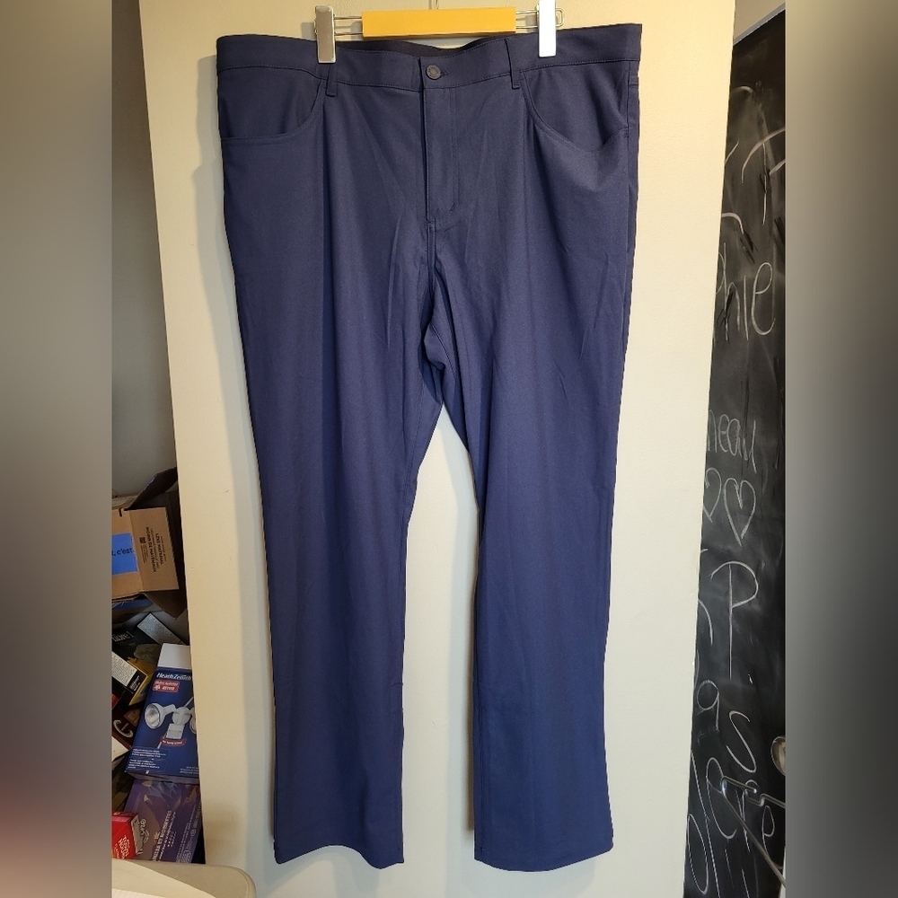 Ben Sherman Dark Blue Sport Trousers, Size 40 X 32